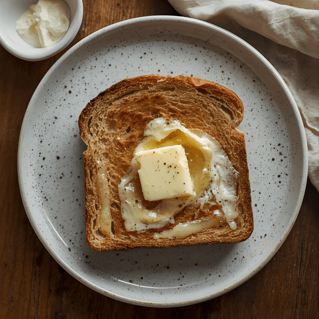 Whole Wheat Toast with Butter